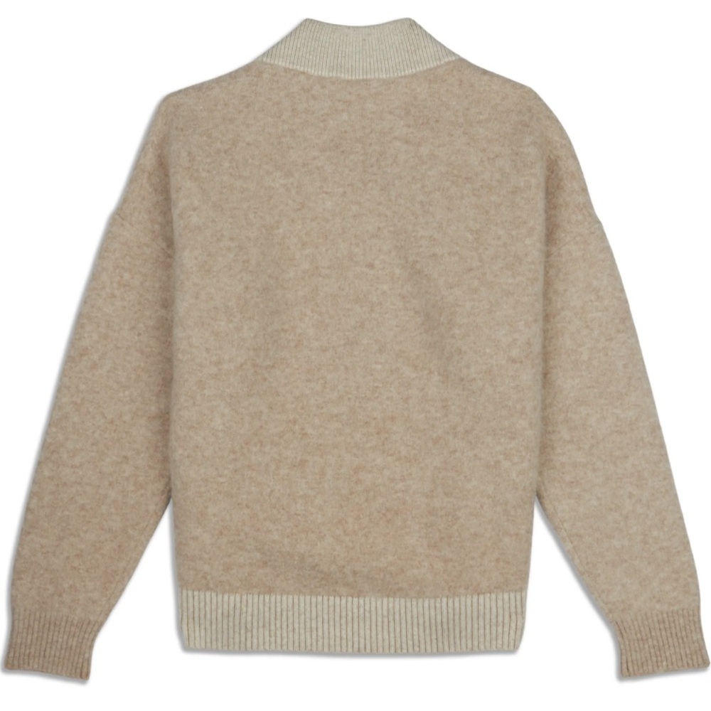 Lululemon Athletica Alpaca Wool-blend V-neck Sweater - Picture 2 of 7